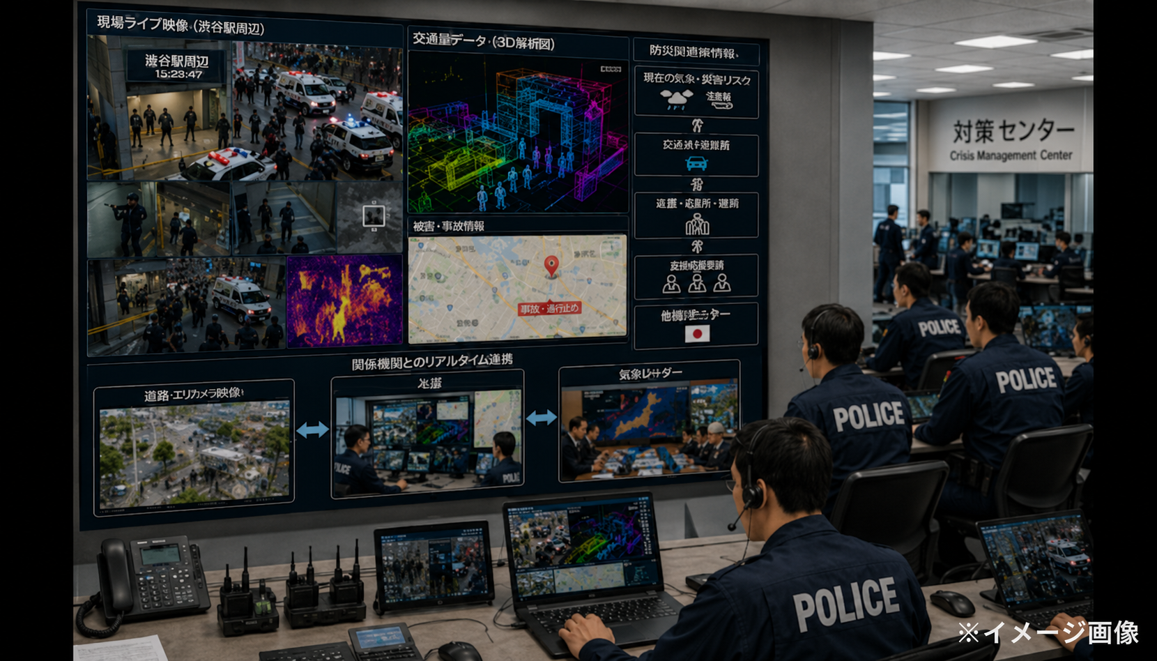 国内警察機関向けドローン映像伝送システム「DiCaster Police」の導入を完了