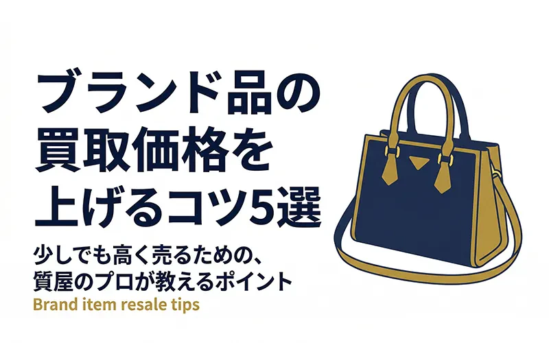ブランド品の買取価格を上げるコツ5選