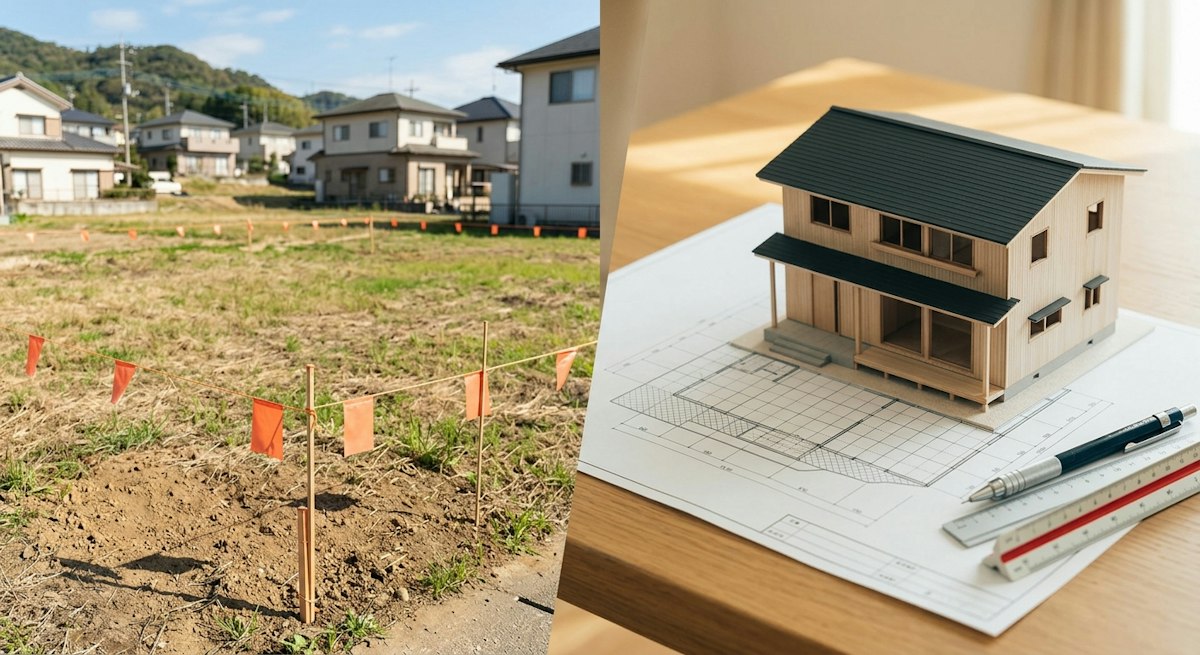 家を建てるなら土地が先？建物が先？失敗しない正しい順番