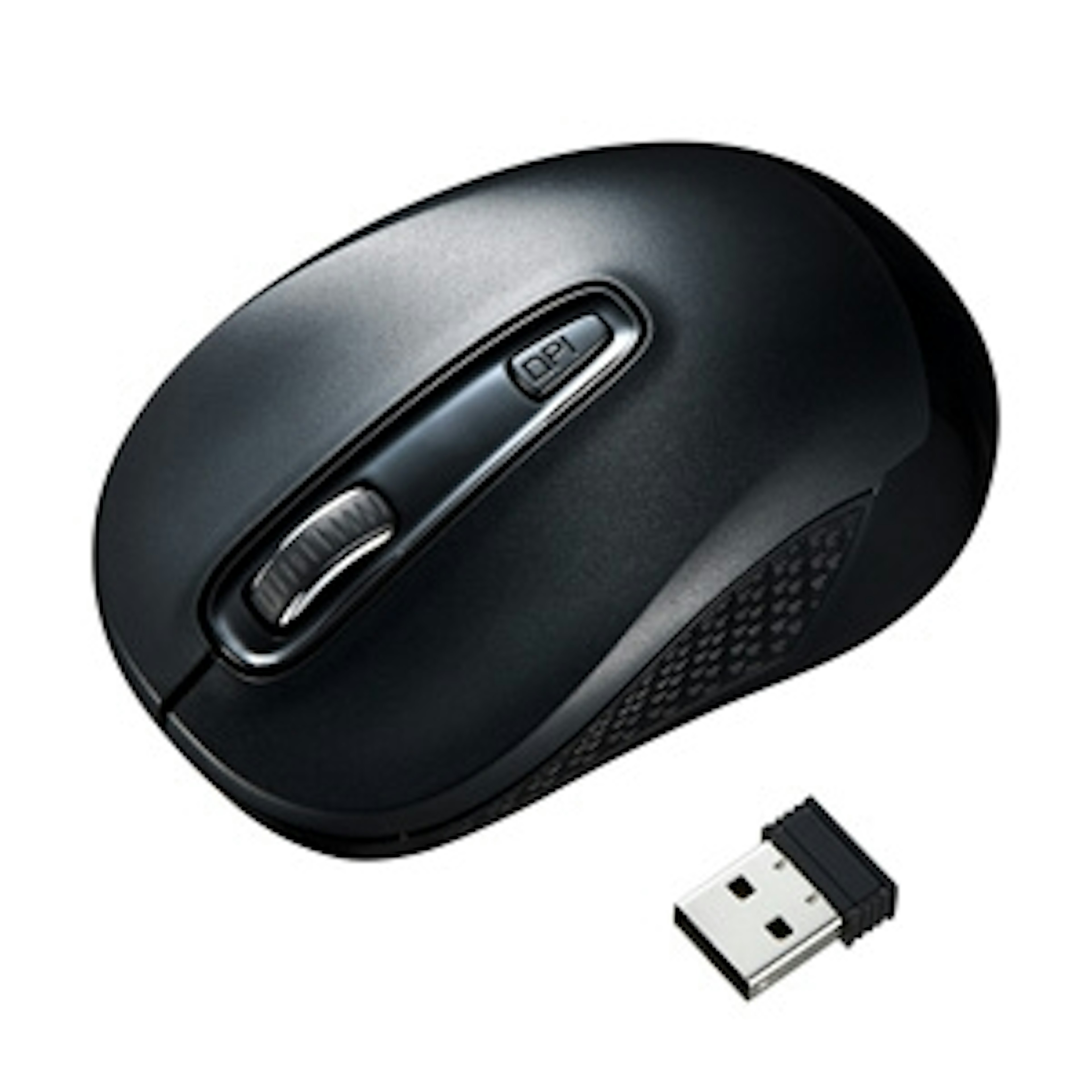 サンワサプライ ワイヤレスブルーLEDマウス MA-WBL41BK