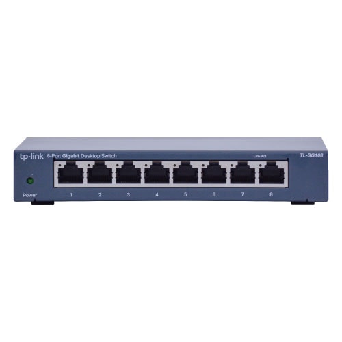 TP-Link スイッチングハブ TL-SG108 8ポート ギガビット