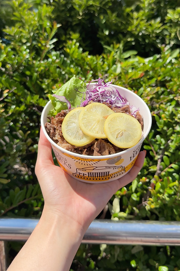 ガッツリだけどさっぱり！柳田選手のビーフレモン丼🍋