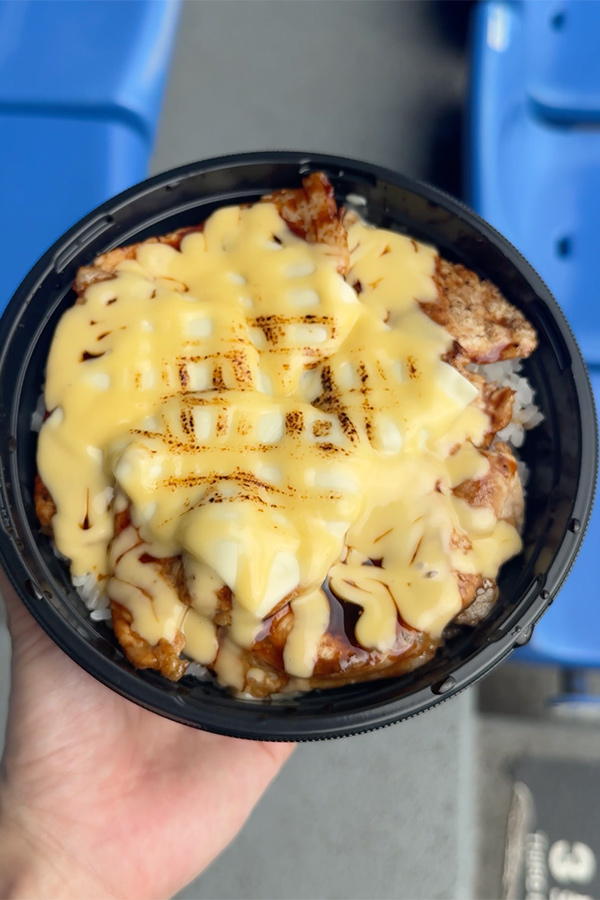 魅惑の炙りチーズ……秘伝タレの豚丼
