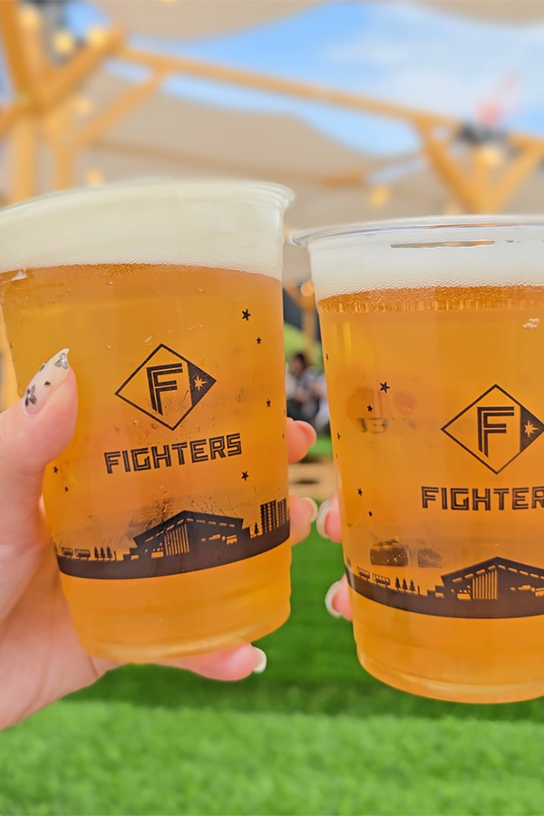 ビールを片手にグルメを堪能！Fビレッジでビアガーデン開催中
