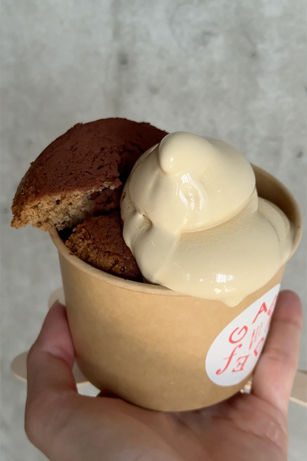 お好みの組み合わせを見つけて♪クッキー＆ソフトクリーム