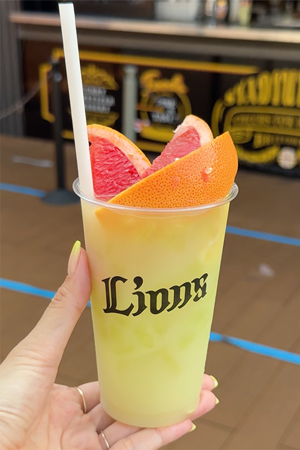 ピンクグレープフルーツ×青りんごの爽やかすぎるドリンク！