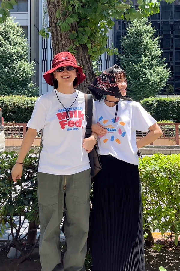 アウトドアにもタウンユースにも！友だちとシミラールックを楽しもう♡