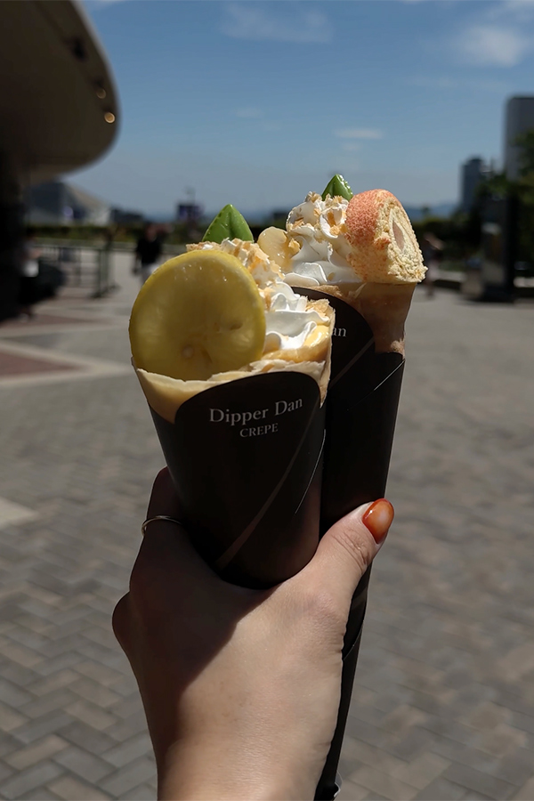 かわいい見た目でテンション上がる!デザートはクレープで決まり♡