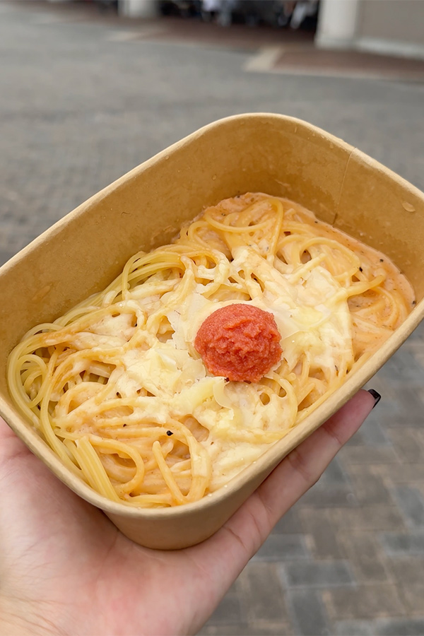 福岡名物・明太子とチーズがマッチ！濃厚カルボナーラ