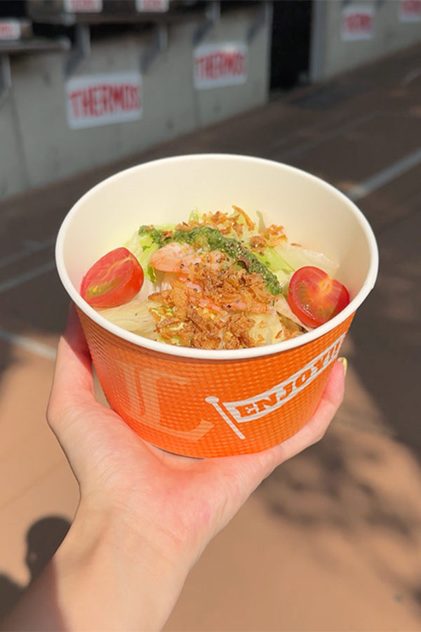 暑い時期にぴったり！野菜たっぷりの冷やし麺🍅