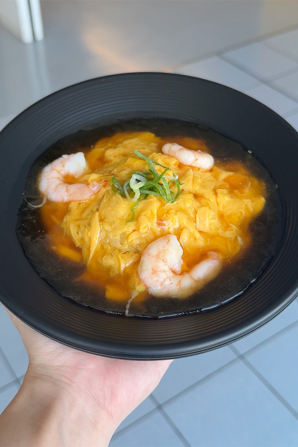 とろとろ餡とふわふわ卵の天津チャーハン