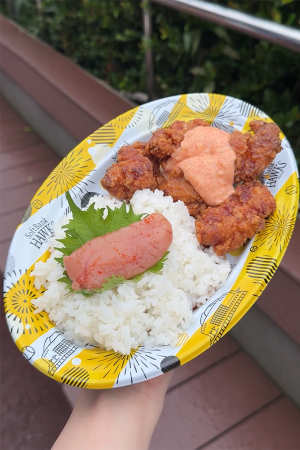 衣のザクザク感◎明太タルタルチキン南蛮プレート