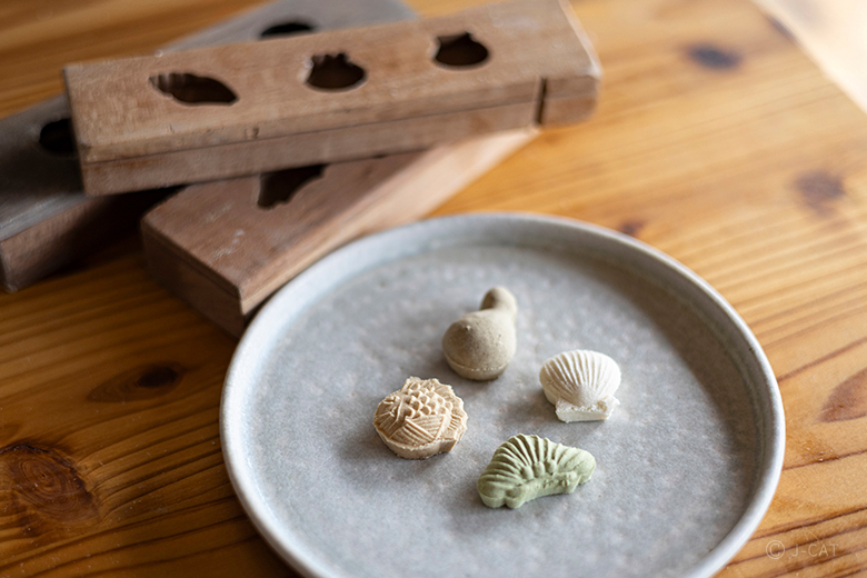 職人手彫りの菓子木型で季節の和三盆づくり＆茶話会 大阪・豊崎 登録