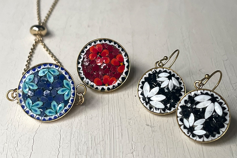 ダルメシアン　ガラス細工 吹きガラススポットダルメシアン B-208 | PartsJardin