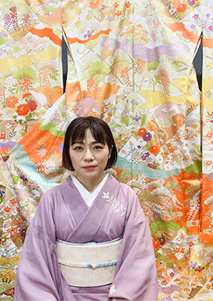 時代を超えて愛される。職人の手仕事が生む、優美な京友禅の世界。の画像