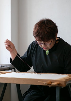 糸と針で無限に広がる世界。日本刺繍で個性を活かし命を彩る。の画像