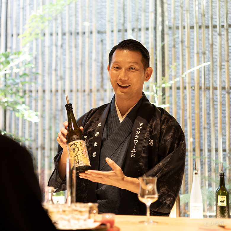 オリジナルのブレンド日本酒づくり＆酒肴とのペアリング 日本橋