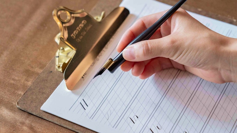 心を整えるカリグラフィー体験特集