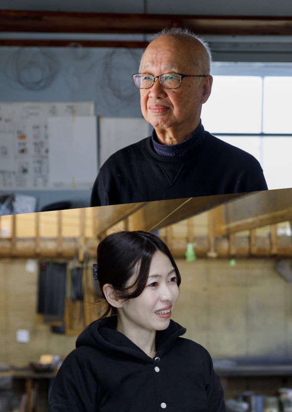 Passing Down Edo Komon Artisanship from Father to Daughterの画像