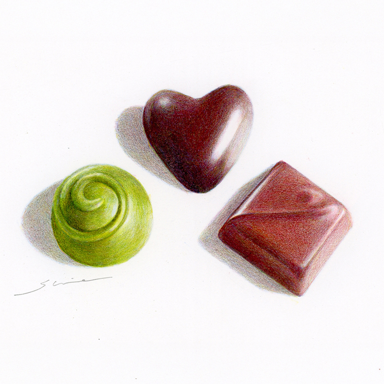 色鉛筆画家・三上詩絵氏に教わる色鉛筆画 東京駅直結 大丸東京店で体験