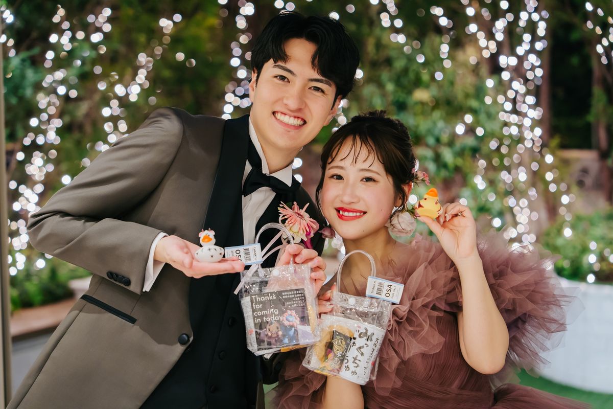自分たちの好きなものをたくさん詰め込んだ結婚式