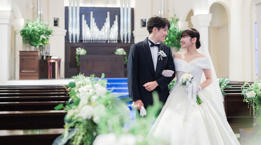 手作りアイテムで演出したアットホームな結婚式
