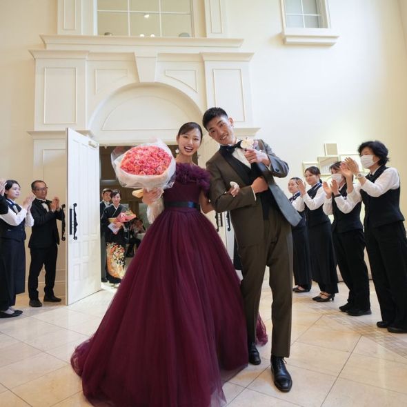 お子様と一緒に叶えたアットホームで自由な結婚式