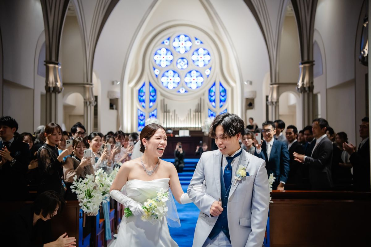 おふたりの好きな音楽や幸せな音に満ち溢れた結婚式