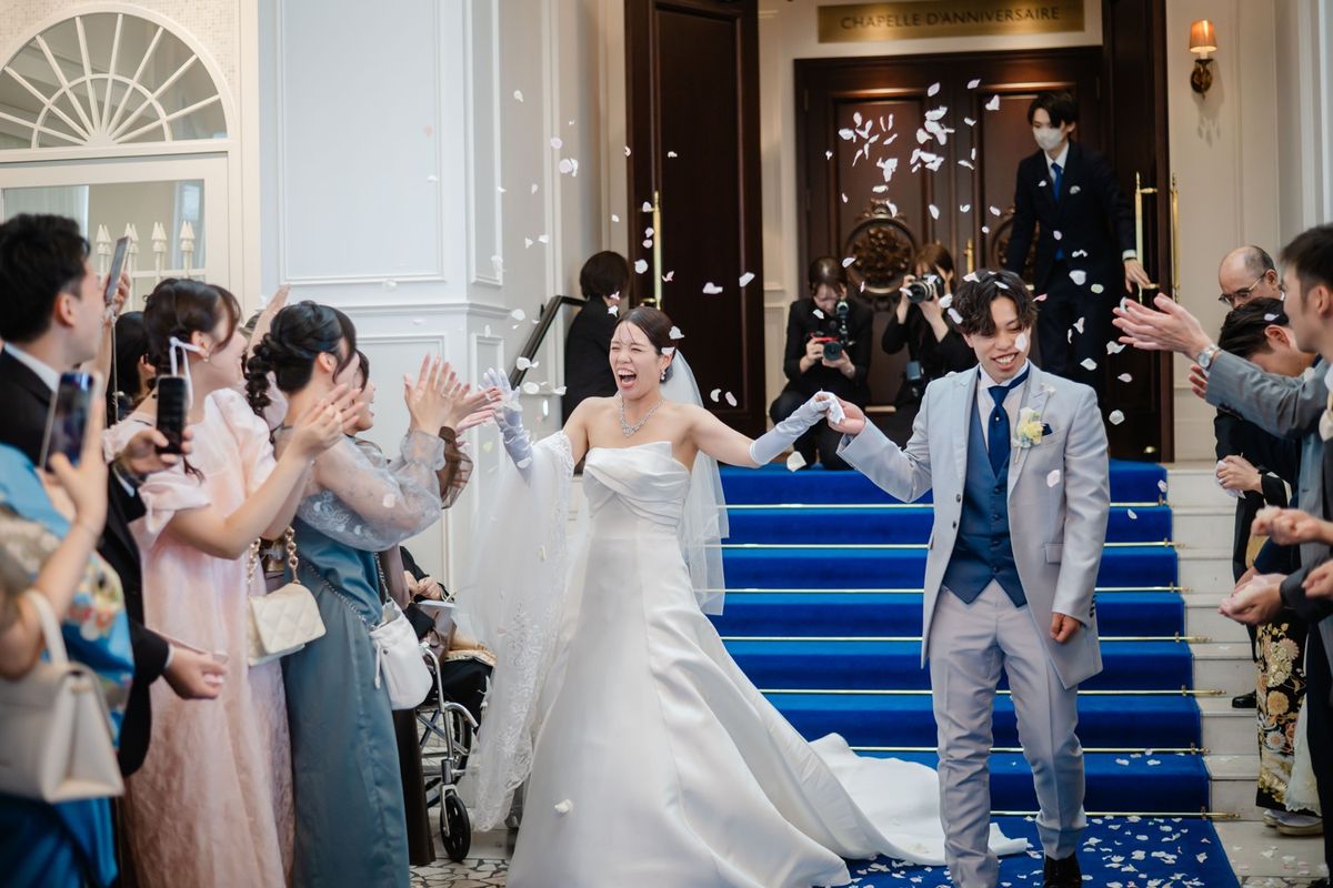 おふたりの好きな音楽や幸せな音に満ち溢れた結婚式