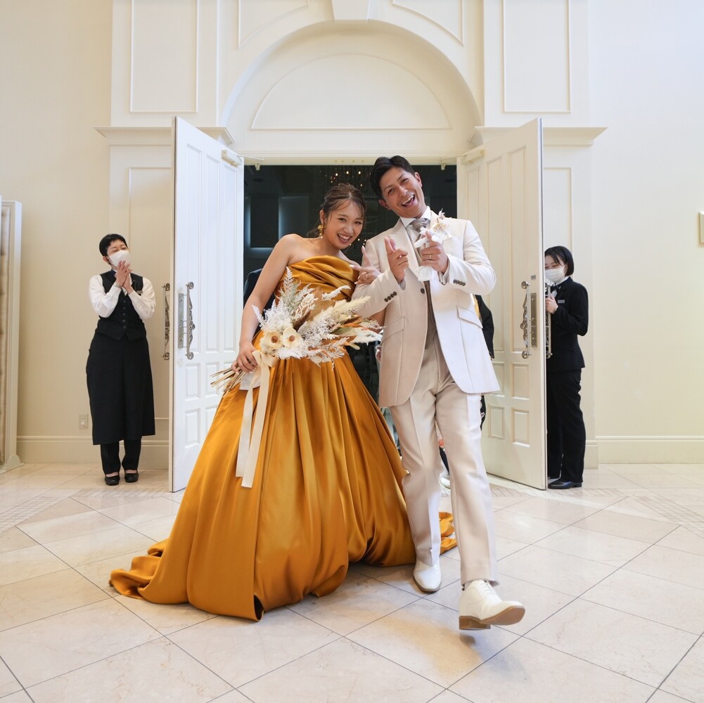 こだわり演出で笑顔あふれるHappyWedding