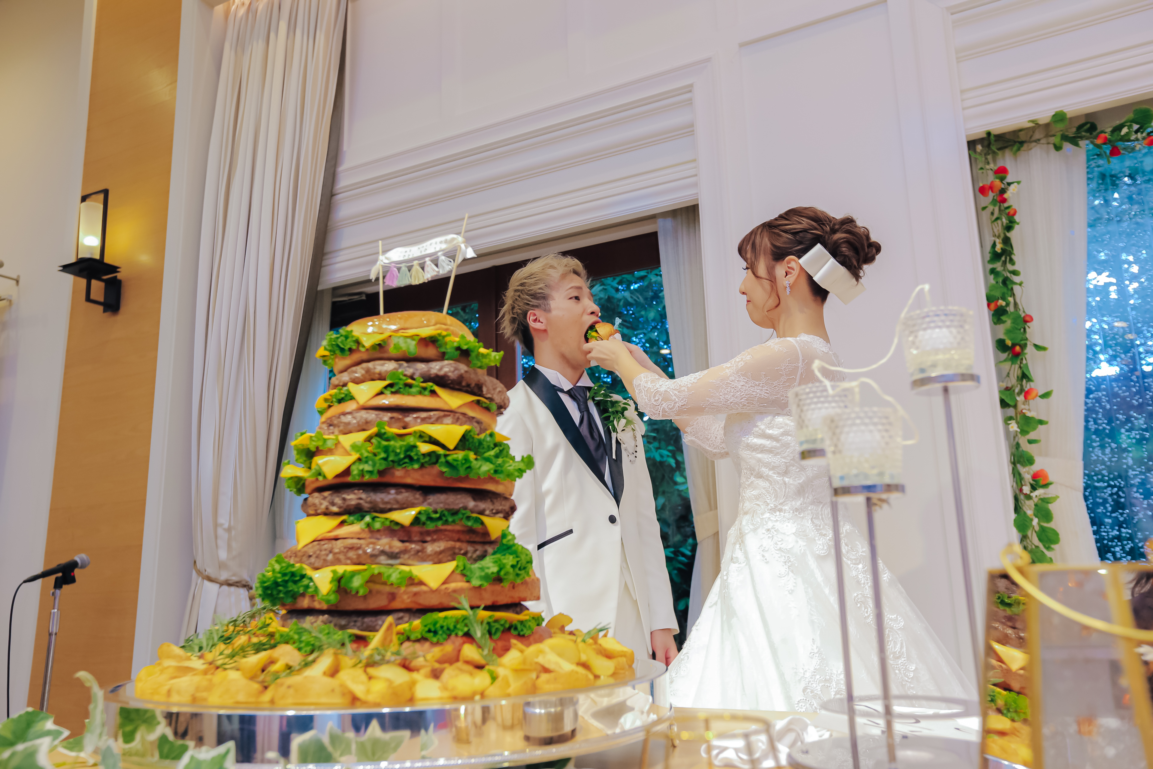 サプライズいっぱい！オリジナルウエディング