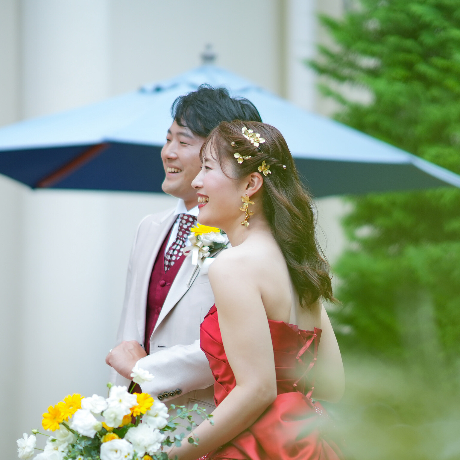 音楽と笑顔があふれる結婚式