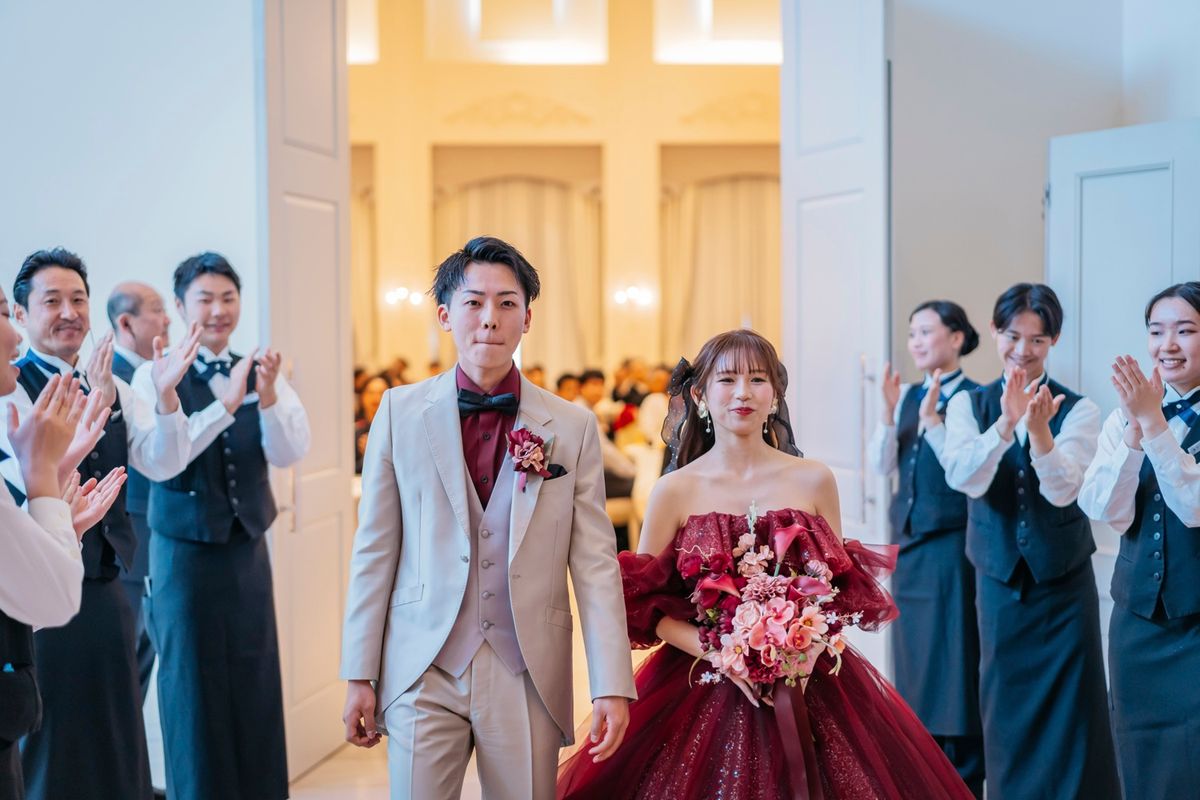 みんなと喋ることを第一にしたアットホームな結婚式