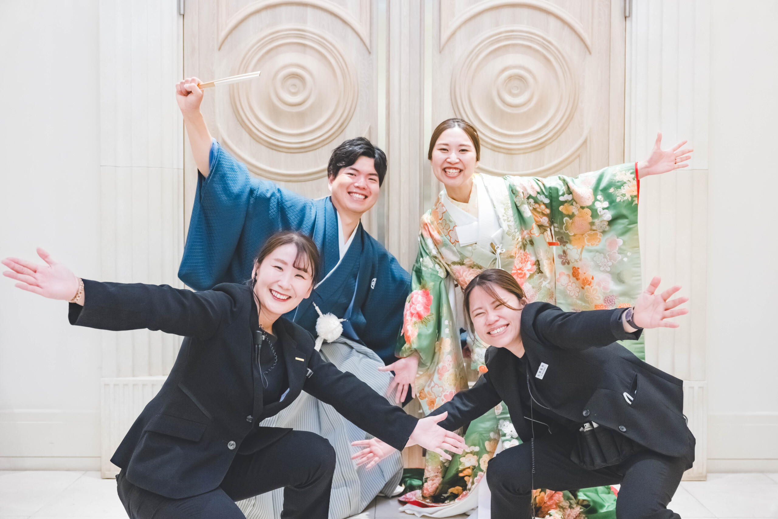 【和婚／ウェディングドレス×色打掛】一生想い出に残る写真を