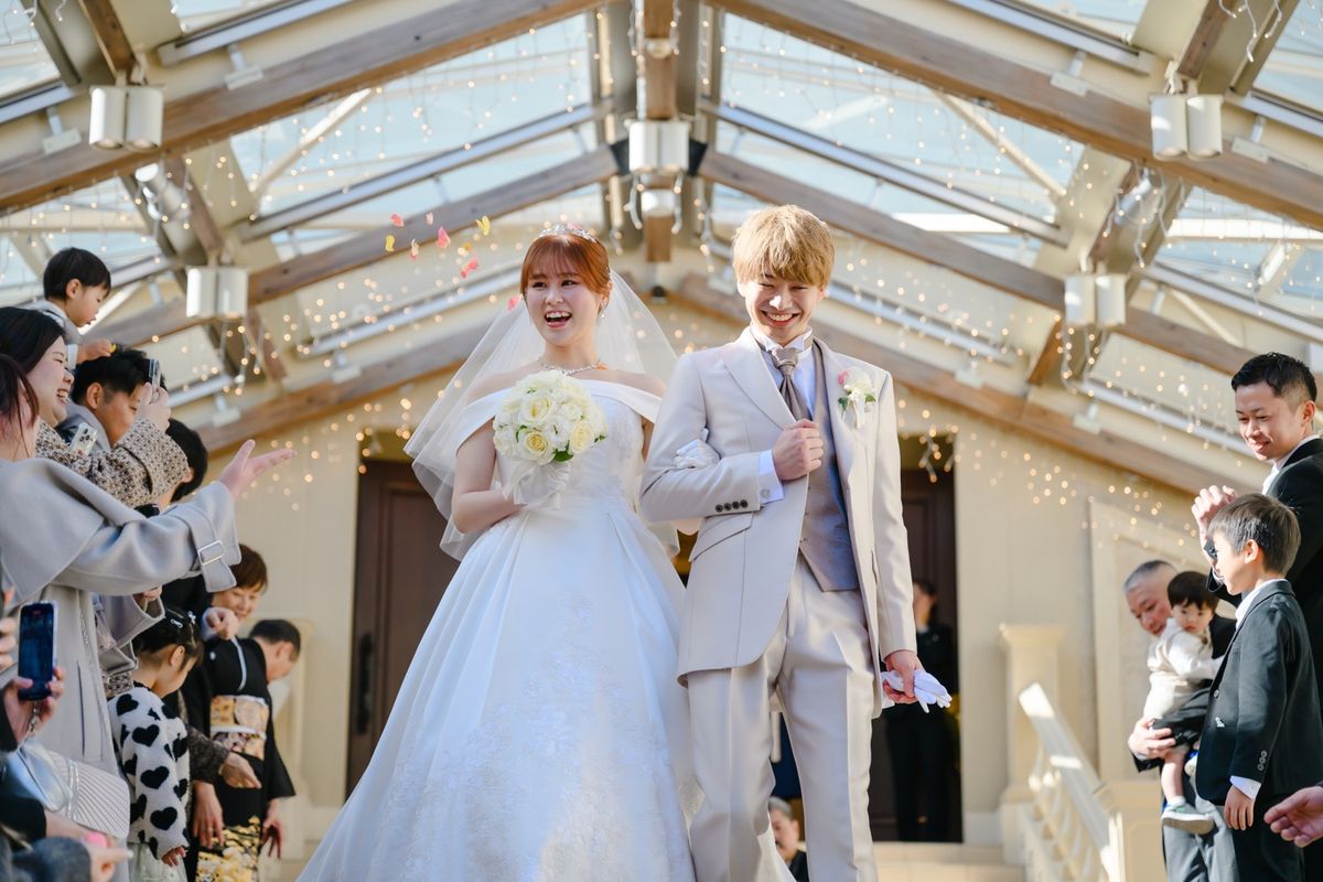おふたりもゲストも、みんなが笑顔で楽しんだ結婚式