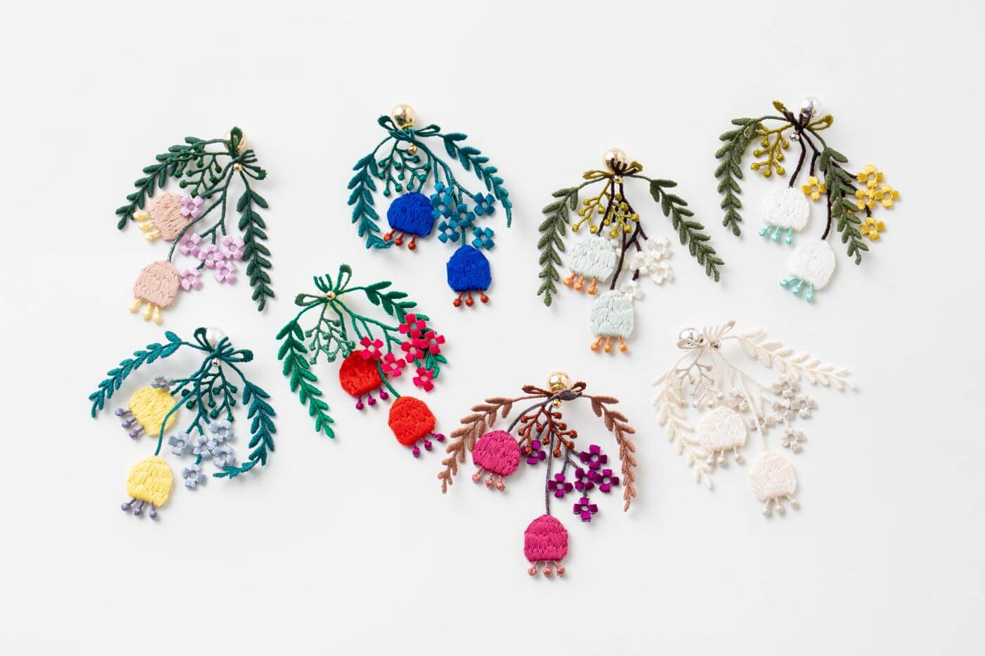 刺繍のジュエリーのお店 | 生活のたのしみ展2022