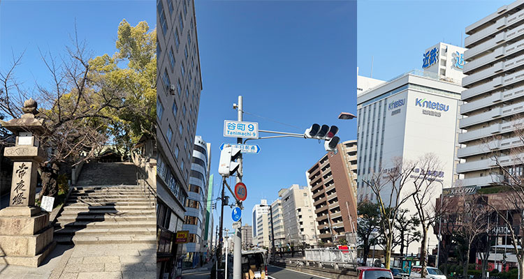 谷九エリアについて