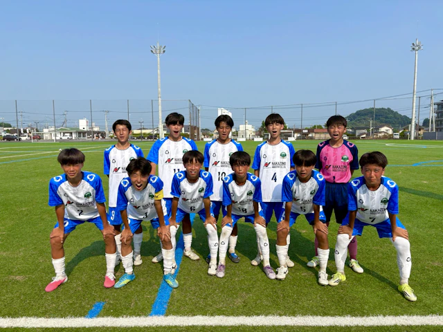 株式会社中園工業所様よりU-15にユニフォームをご寄贈いただきました