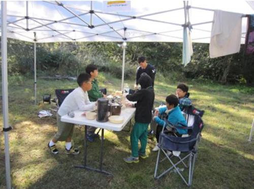 番外編現場セミナー「林間学校プロジェクト事業」の開催の活動写真