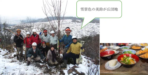 現場セミナー：鬼ケ城山 陽光桜植樹の活動写真