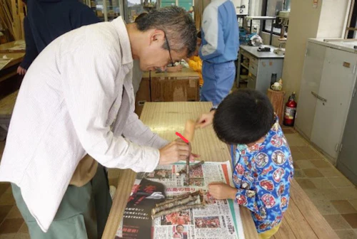 「ちゅーピーの森」森林保全体験イベント開催の活動写真