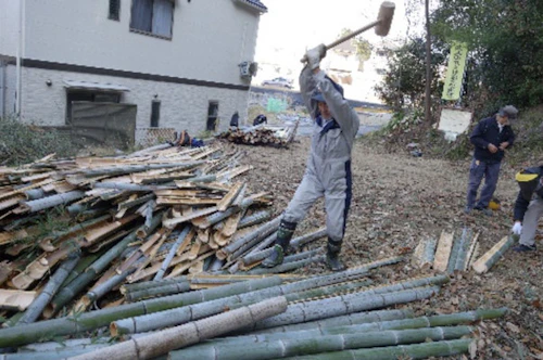 中小田古墳群を守り活かす山林整備事業(PARTⅣ)の活動写真
