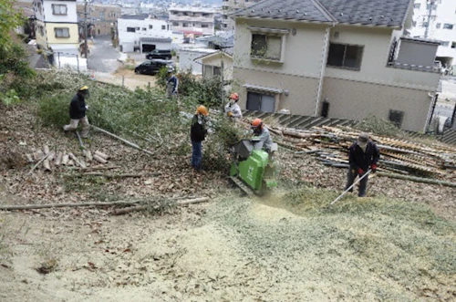 中小田古墳群を守り活かす山林整備事業(PARTⅣ)の活動写真