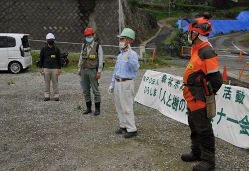 第261回現場セミナー：小田古墳群を守り活かす山林整備事業の活動写真
