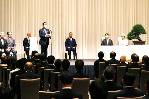 第 18 回みどりの式典 緑化推進運動功労者内閣総理大臣表彰を受賞の活動写真