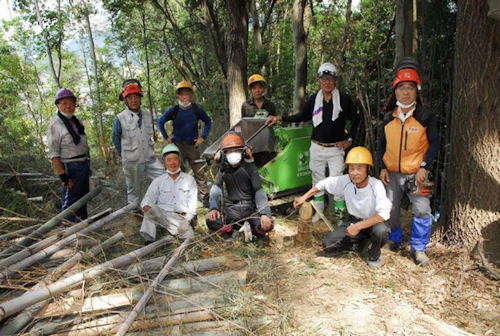 第267回現場セミナー 中小田古墳群の山林整備(竹林等伐採)の活動写真