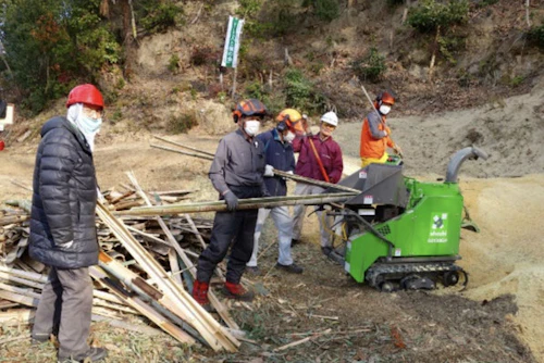 番外編 中小田古墳群を守り活かす山林整備事業の活動写真