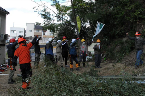 中小田古墳群を守り活かす山林整備事業(PARTIII)の活動写真