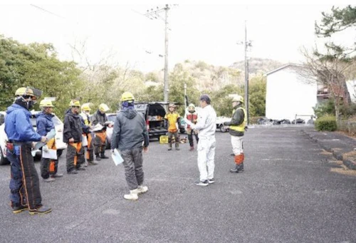 枝打ち・伐木安全講習会を開催 ―安全な作業は基本の徹底から。技術向上を目指してーの活動写真