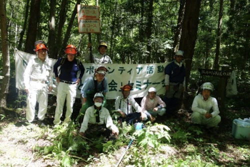 番外編現場セミナー：植樹祭の事前準備の活動写真